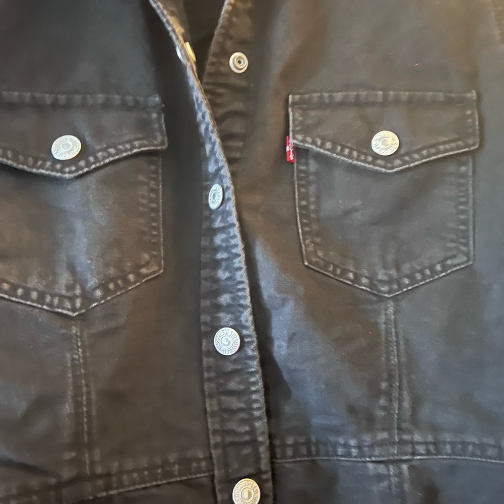 NWT Levi’s denim black dress - Picture 4 of 8